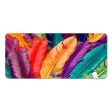 Килимок 400*790 тканинний "Bird feathers" з боковою прошивкою, товщина 3 мм, Пакет