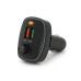 FM-модулятор Q18 з еквалайзером, 3.1A, USB, TF, 55.5х41.5х37.5