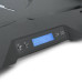 Підставка під ноутбук IceCoorel A3, 10-15.6", 2*60мм 2800±10% RPM, корпус пластик, 2xUSB2.0 + LCD + speed controllers, 400x350x45mm, Black, Box, Q10