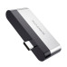 Перехідник BOROFONE DH2 Type-C(Male) - USB3.0+2*HDMI, Black, Box