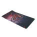 Килимок 300*600 тканинний MSI Fire Dragon з боковою прошивкою, товщина 2 мм, Black/red, Пакет