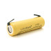 Акумулятор 21700 Li-Ion LiitoKala Lii-40A-N(Nickel), 4000mah, 25A, 3.7V (2.5-4.2V), Yellow, PVC BOX