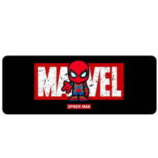 Килимок 300*800 тканинний Spider Man 7 з боковою прошивкою, товщина 2 мм, Пакет