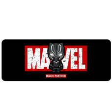 Килимок 300*800 тканинний Black Panther з боковою прошивкою, товщина 2 мм, Пакет