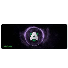 Килимок 300*700 тканинний RAZER TEAM з боковою прошивкою, товщина 3 мм, колір Black/Violet, OEM