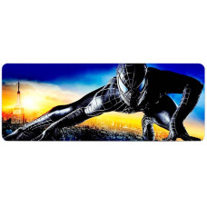 Килимок 300*800 тканинний Spider Man 14 з боковою прошивкою, товщина 2 мм, Пакет
