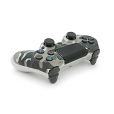 Геймпад Brazzers бездротовий для PS4 Wireless DUALSHOCK 4, роз'єм для навушників, LED light bar, Haki-Silver, 3.7V, 600mAh, Blister-box