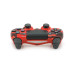 Геймпад Brazzers бездротовий для PS4 Wireless DUALSHOCK 4, роз'єм для навушників, LED light bar, Haki-Red, 3.7V, 600mAh, Blister-box