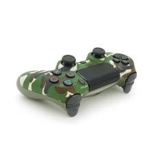 Геймпад Brazzers бездротовий для PS4 Wireless DUALSHOCK 4, роз'єм для навушників, LED light bar, Haki-Green, 3.7V, 600mAh, Blister-box