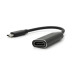 Конвертер Type-C (тато) на HDMI(мама) 10cm, Black, 4K/2K, Пакет