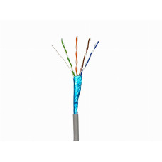 Кабель кручена пара GEAR FTP 4x2x0, 51 Cat5E, CCA, для внутрішніх робіт, сірий, 305m