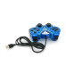 Геймпад Brazzers BR-8600 провідний для ПК, USB 2.0, Double Shock, Blue, Blister