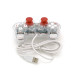 Геймпад Brazzers BR-Ucom провідний для ПК, USB 2.0, Transparent, Blister