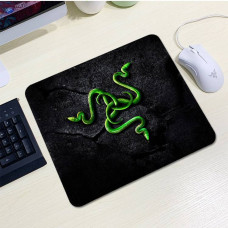 Килимок 200*240 тканинний RAZER 11, товщина 2 мм, колір Black/Green, Пакет
