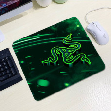 Килимок 200*240 тканинний RAZER 8, товщина 2 мм, колір Black/Green, Пакет