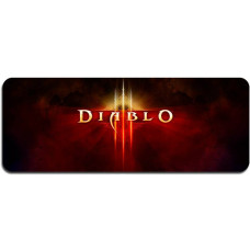 Килимок 400*900 тканинний "Diablo6" з боковою прошивкою, товщина 2 мм, Пакет