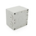 Вимикач зовнішнього монтажу, двосторонній висновок, IP65, AC:250V, 16A, Grey