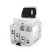 Поворотний вимикач зовнішнього монтажу HGN4-L1-25, DC1000V, 25A, 2P, IP66, Grey
