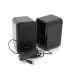 Колонки Kisonli X21B, 2x10W, USB/RGB light/BT, DC: 5V/1-2A, Black, BOX, Q15