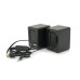 Колонки 2.0 Kisonli L-4040 для ПК та ноутбука, USB + 3.5mm, 2x3W, 20Hz-20KHz, Black