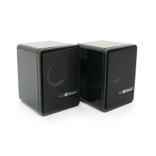 Колонки 2.0 Kisonli L-4040 для ПК та ноутбука, USB + 3.5mm, 2x3W, 20Hz-20KHz, Black