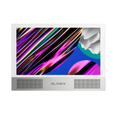 AHD відеодомофон Slinex Sonik 7 (white), 7” сенсорний IPS екран, запис руху, слот microSD, 176×133×20 мм