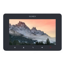 AHD відеодомофон Slinex SM-07MHD (dark grey), 7” TFT екран, запис руху, слот microSD, 193×123×18 мм