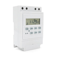 Таймер тижневий Sinotimer TM616W-2 програмований, РК екран, 30А, 220Vac, 120x74x52mm