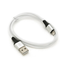 Кабель Hoco X86, Lightning-USB, 2.4A, довжина 1м, White, BOX