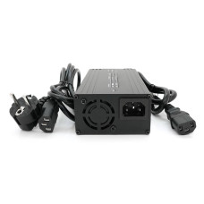 Зарядний пристрій для акумуляторів LiFePO4 12V(14,6V),4S,10A, штекер Triangle plug (T-tipe/C13/IEC). 137x90x50mm