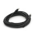 Кабель USB 2.0 VegGieg AM/BM, 5.0m, 1 ферит, Black, Q120
