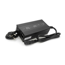 Зарядний пристрій для акумуляторів Li-ion 12V(12,6V),3S,10A,штекер Triangle plug (T-tipe/IEC/C13 N+L-), LED-індикація, 137x90x50mm