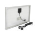 Сонячна панель 12W. Напруга 6В. Струм 2А. Вихід USB-A, mini-USB, micro-USB, DC 5.5×2.5 мм, DC 2.5×0.7 мм. 355×247×15 мм. 620 р.