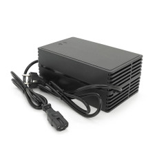 Зарядний пристрій для акумуляторів Li-ion 48V(54,6V),13S,8A,480W,штекер Triangle plug (T-tipe/IEC/C13 N+L-) індикація, 220х122х86mm, 1.5kg