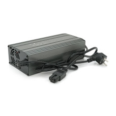 Зарядний пристрій для акумуляторів Li-Ion 36V(42V),10S,10-15A, штекер Triangle plug (T-tipe/C13/IEC). 185x88x60mm