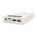 Power bank Voltronic CX4-PD-QIMagnetic під 4х18650, Magnetic Wireless Charger, Output:22.5W, Micro-USB, Type-C, Lightning, ABS, PVC, White, BOX