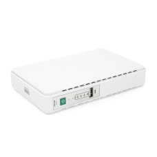ДБЖ MIni Ups для роутерів/комутаторів POE-432EM, outputs: DC 9В/12В, POE 15В/24В, USB DC 5В/2A, 10400MAh(4*2600MAh), (160х28х105), White, BOX