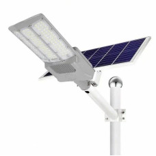 Вуличний ліхтар VargoSolar із сонячною батареєю на стовп 3VPP, 1 режим, 300W, ip65, вбудований акумулятор 15000mah, White, Box
