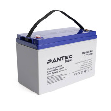 Акумуляторна батарея PANTEC100-12 GEL 12V 100 Ah (330 x 173 x 218), 30.4 kg Grey Q1/48