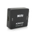 Конвертер Mini, HDMI to AV, ВИХІД 3RCA(мама) на ВХІД HDMI(мама), 720P/1080P, Black, BOX