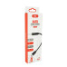 Кабель-перехідник KIN KY-222 Jack 3.5mm(F) => Type-C(M), 0.1м, Black, Box