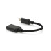 Перехідник KIN KY-242 USB2.0(AF) OTG - Type-C(M), 0.15m, Black, Box