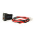АЗУ FPUV-R, PD+QC3.0, Type-C: 30W, 5V-3A/9V-3A/12V-2.5A, USB: 18W, 5V-3.4A/9V-2A/12V-1.5A, 33x23mm, LED Red, Black