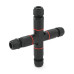 Кабельний T-розгалужувач EW-P20T-3P, під кабель 5-9 мм, 16A, 450V, Black
