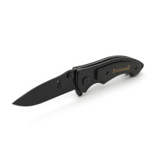 Ніж складний Browning 331 Black Titanium, алюміній + дерево, довжина 202 мм, 200 гр, Black