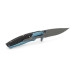 Ніж складний Browning-HC001 Blue, ручка сталь, довжина 220 мм, 250 гр, Box