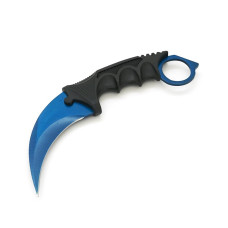 Ніж складний Defense Blue, ручка пластик + карбон, довжина 188 мм, 165 гр, Box
