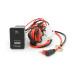 АЗУ врізне 38W-L01T03-С, PD+QC, Type-C: 20W, USB: 18W, комплект дротів з роз'ємами, 33x22х58mm, Black