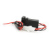 АЗУ врізне 38W-L01T03-S, PD+QC, Type-C: 20W, USB: 18W, комплект дротів під паяння, 33x22х58mm, Black