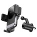 Автоутримувач HOCO HW13+ Wireless Charging 15W, кріплення на решітку, затискач 50-90мм, Black, Box